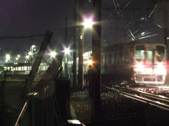 (七光台駅へ進入する8134F以下８連)