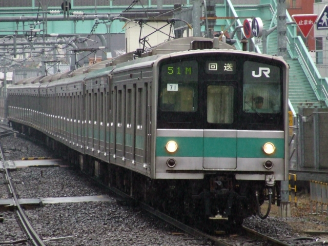 北千住を通過
