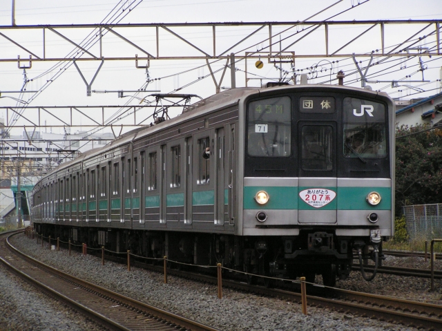 (往路 南柏～柏間にて)